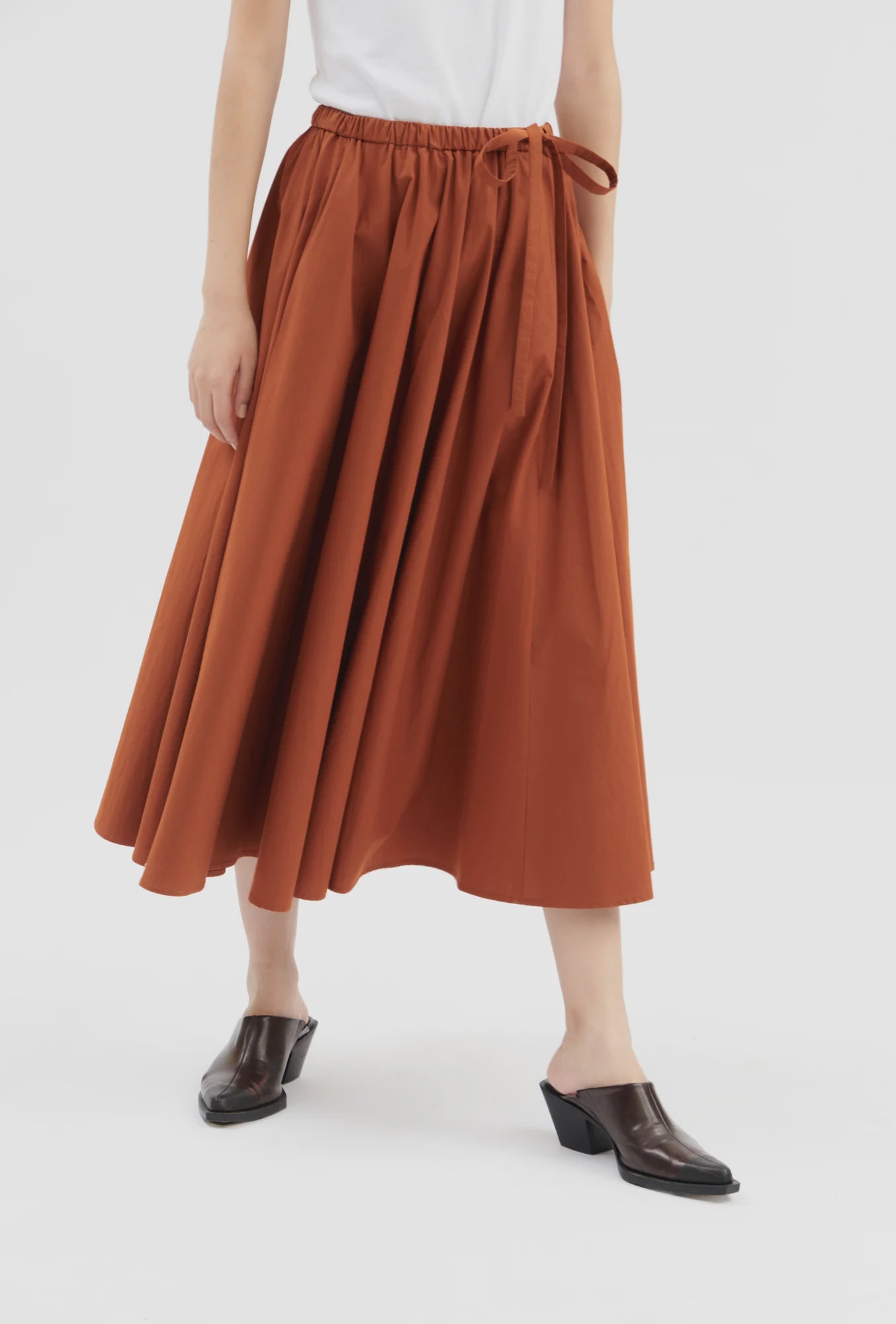 Poplin Skirt - Spice
