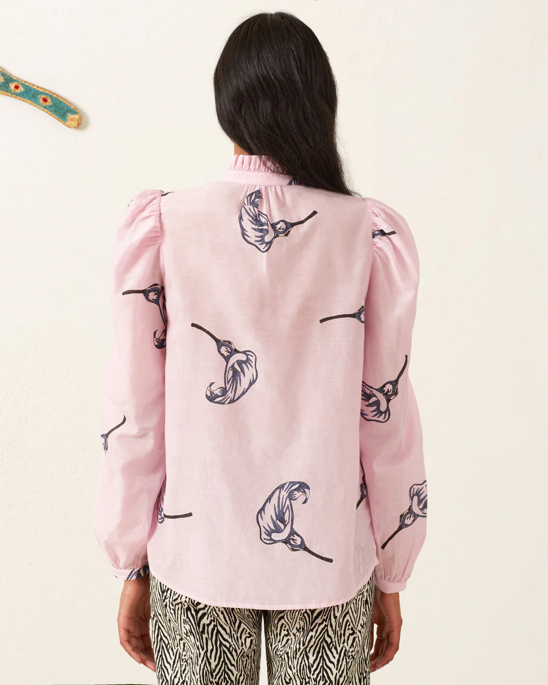 Annabel Pink Calla Lily Shirt