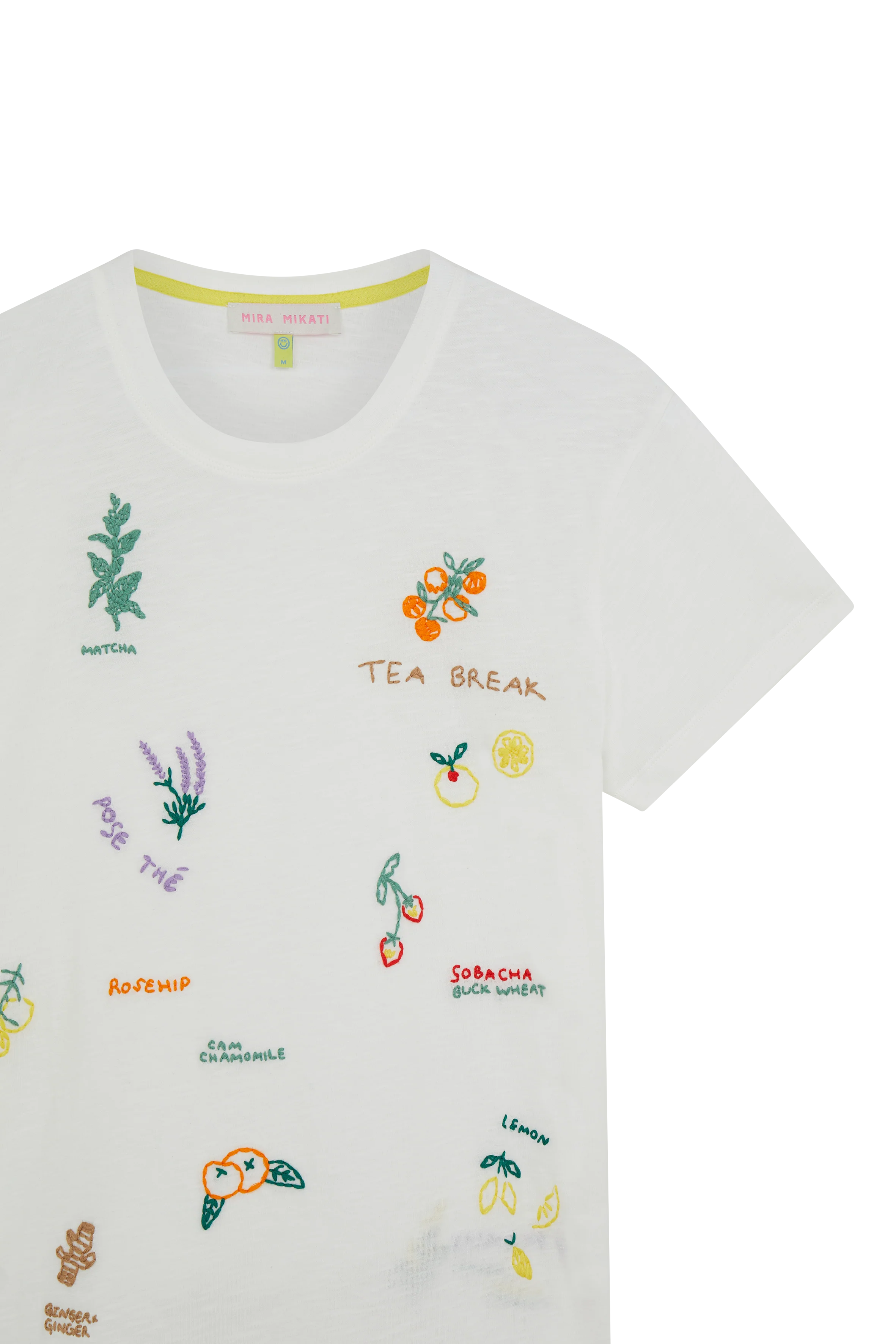 Embroidered Word T-Shirt