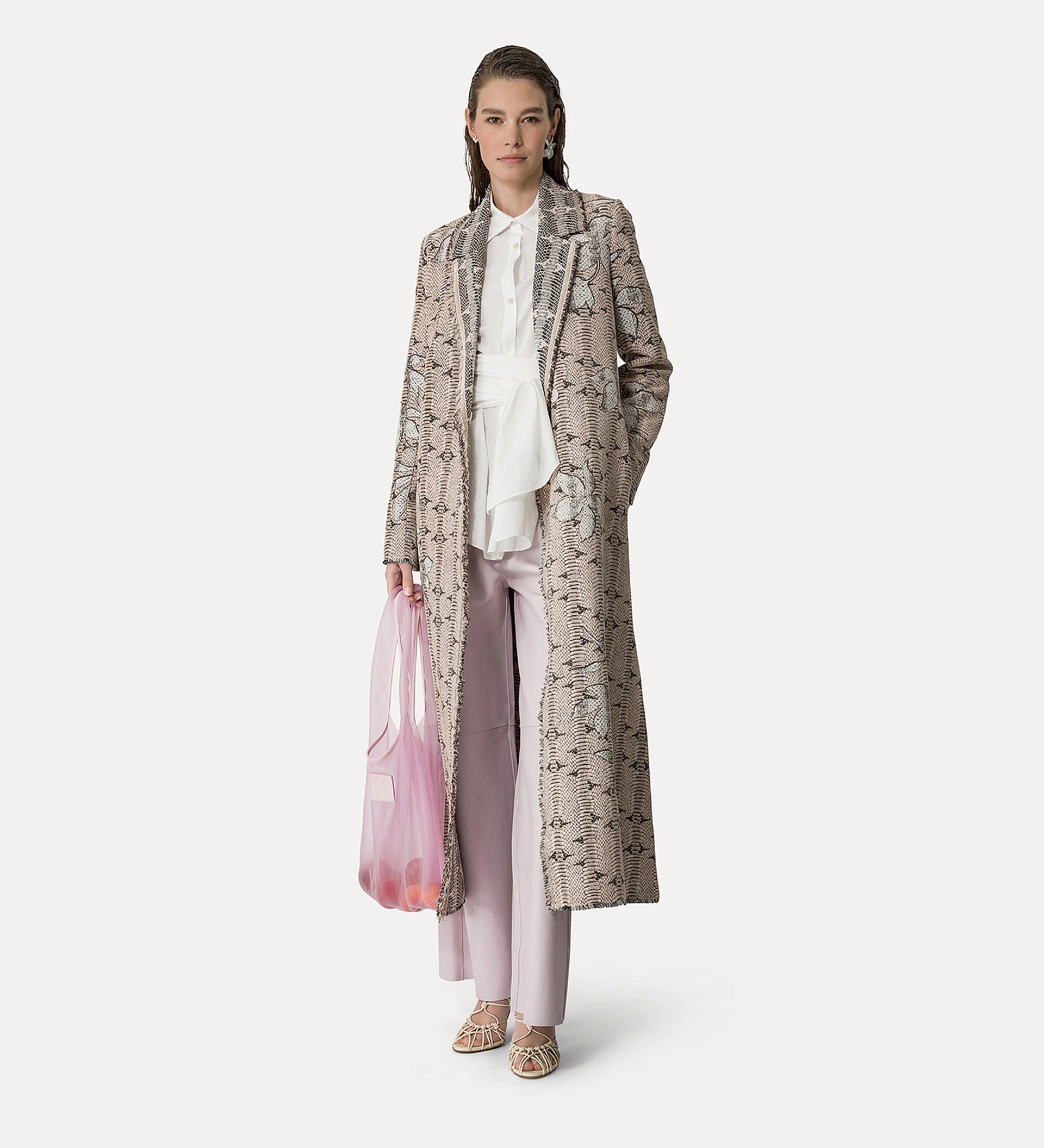 Jacquard Coat