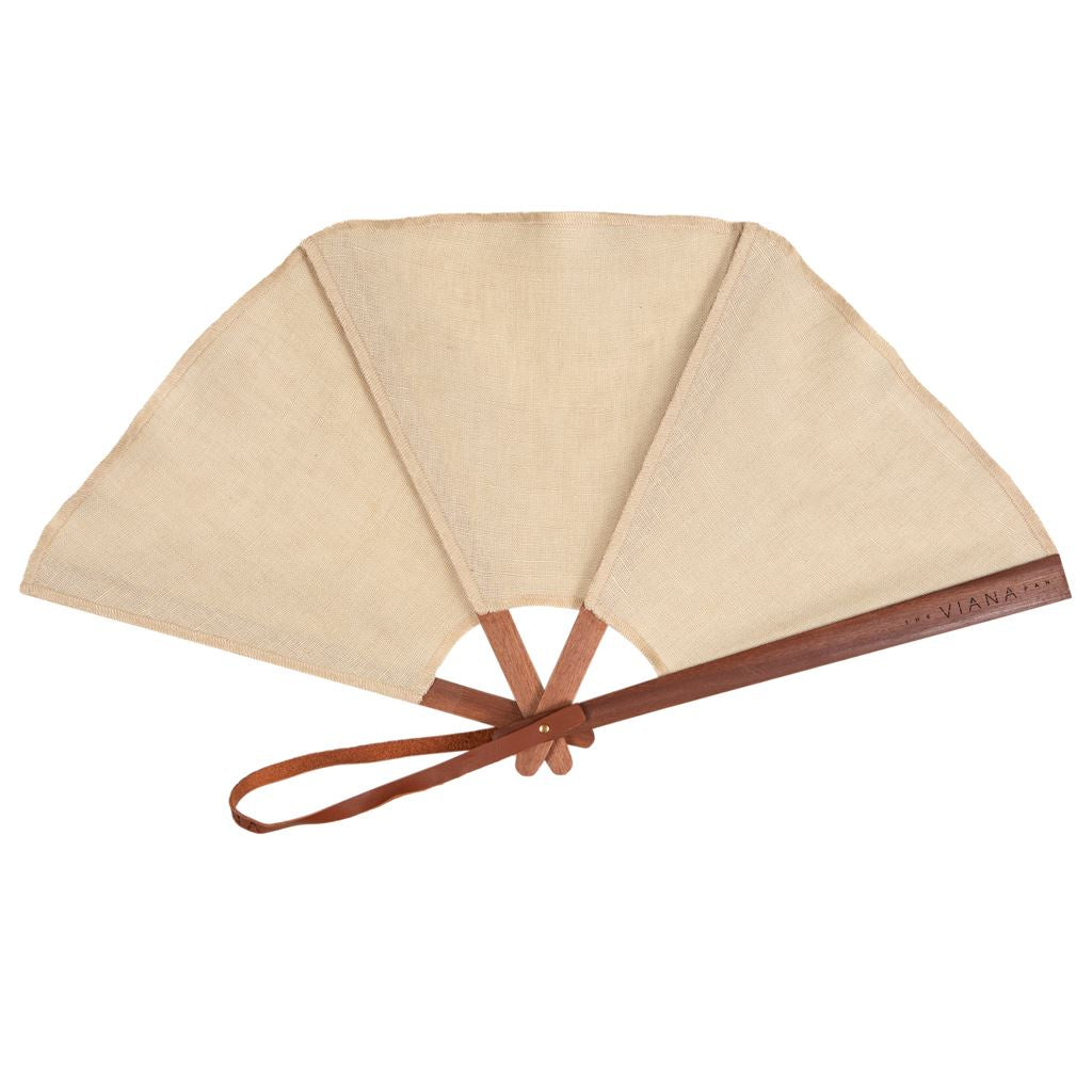 Mini Marrakech Linen Fan