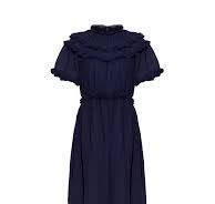 Ayan Short Sleeve Midi Dress