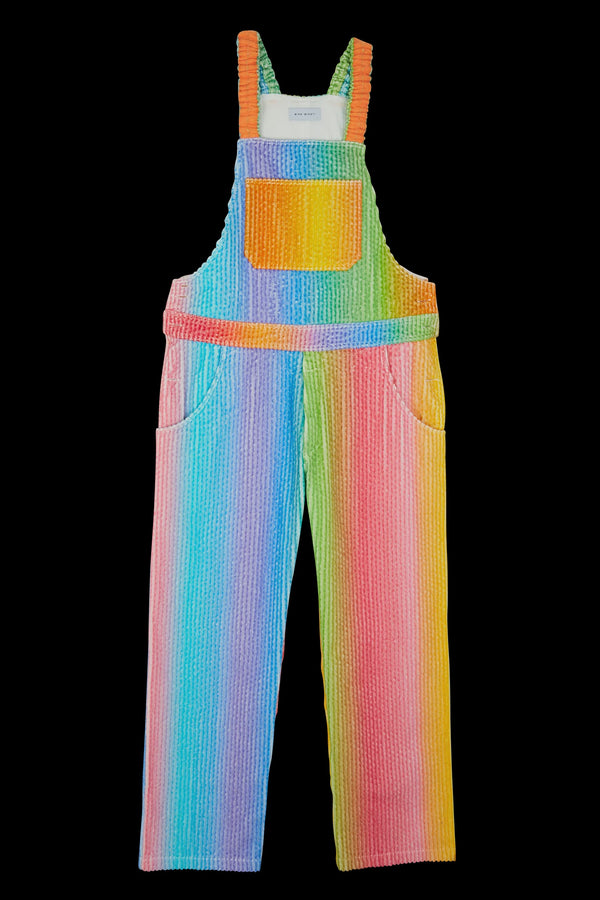 Printed Rainbow Dungaree