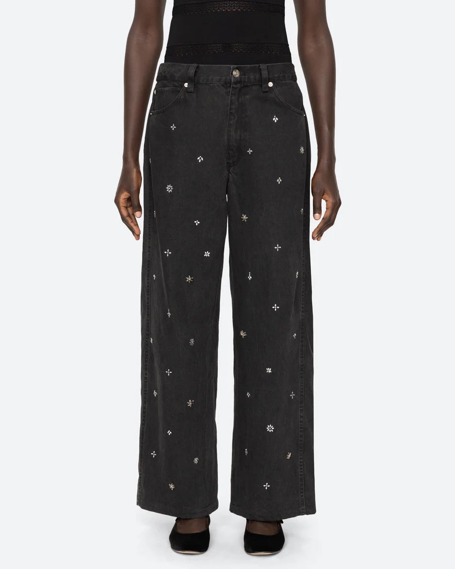 Bala Beaded Denim Jeans