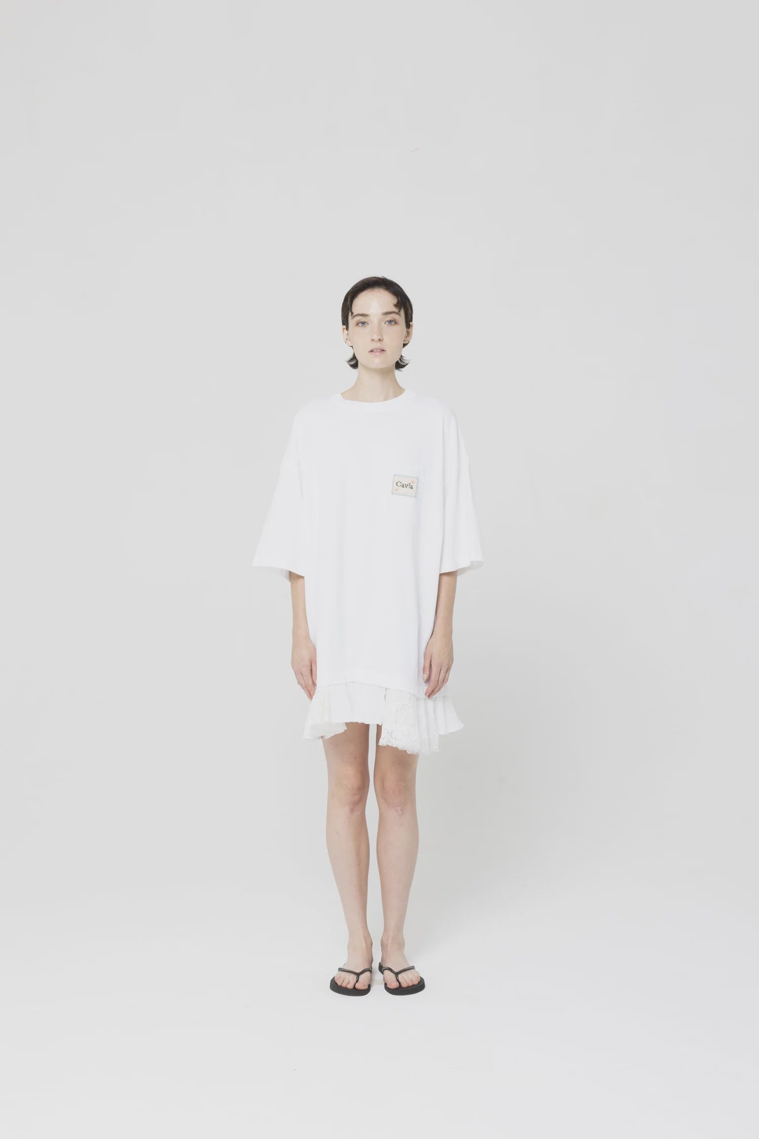 Erin Lace Oversize T-Shirt