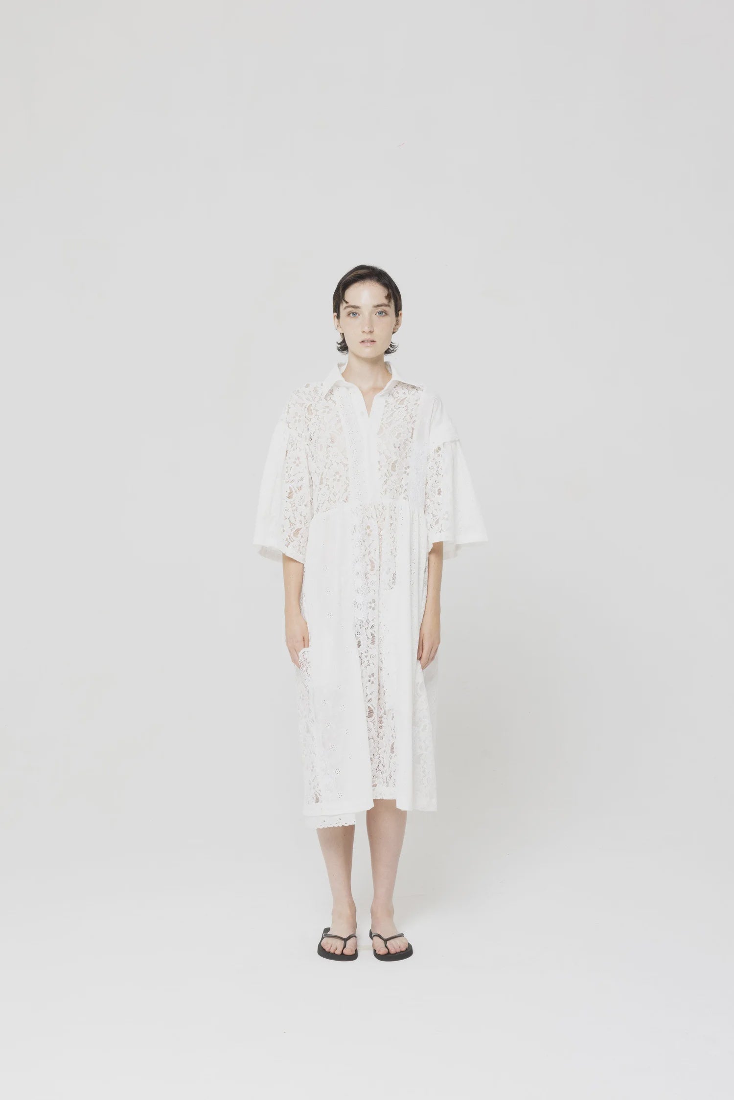 Concetta Patwork Chemisier Dress