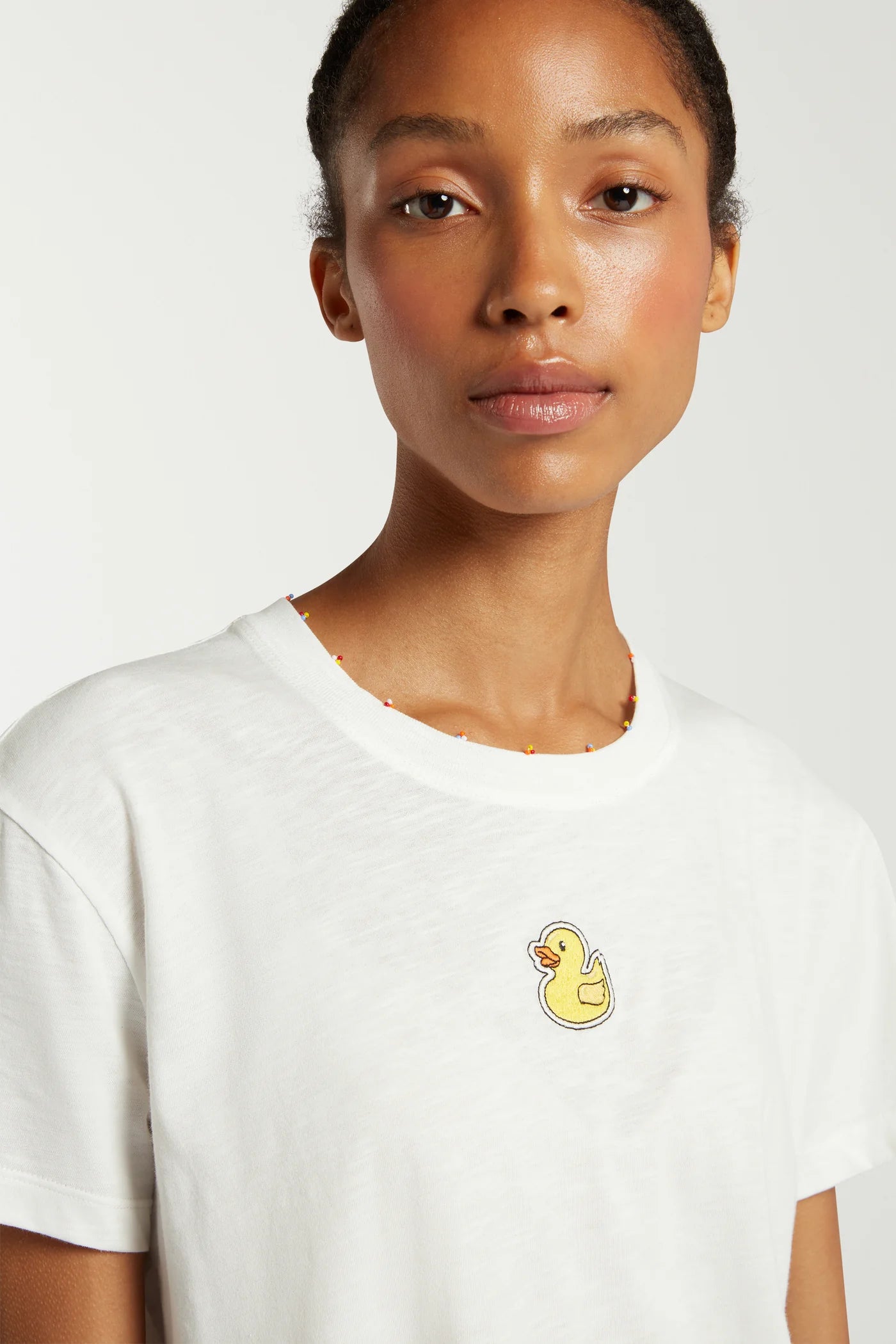 Duck Embroidery T-Shirt