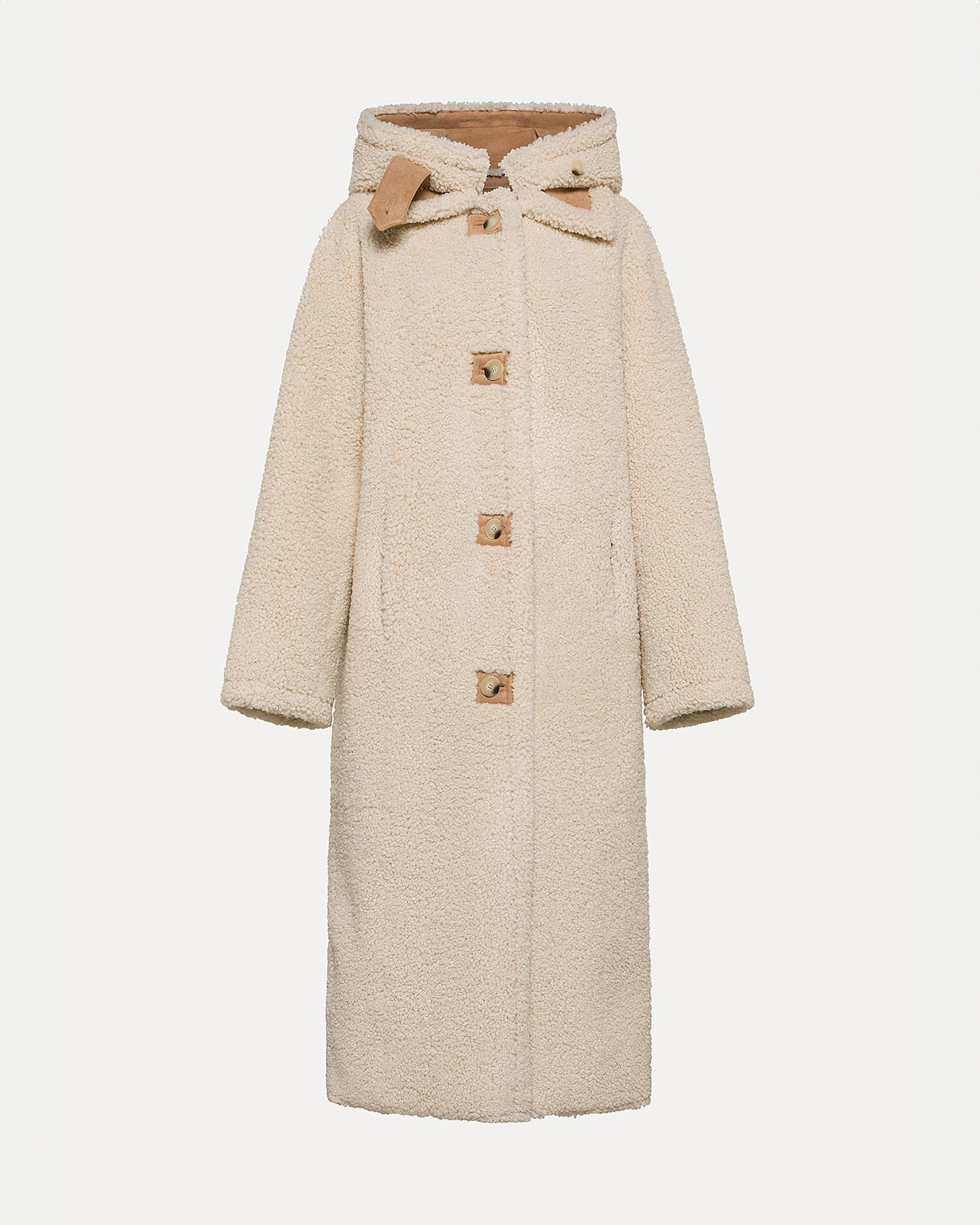 Eco-Shearling Double Face Coat