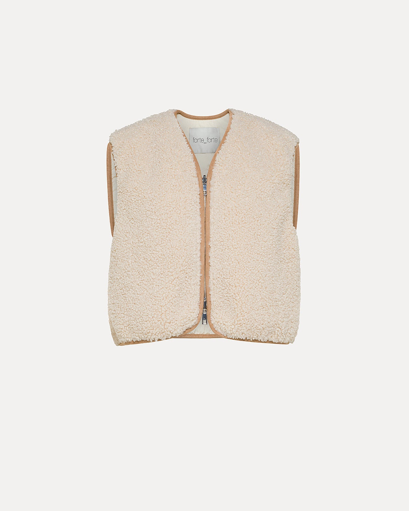 Eco-Shearling Double Faced Waistcoat