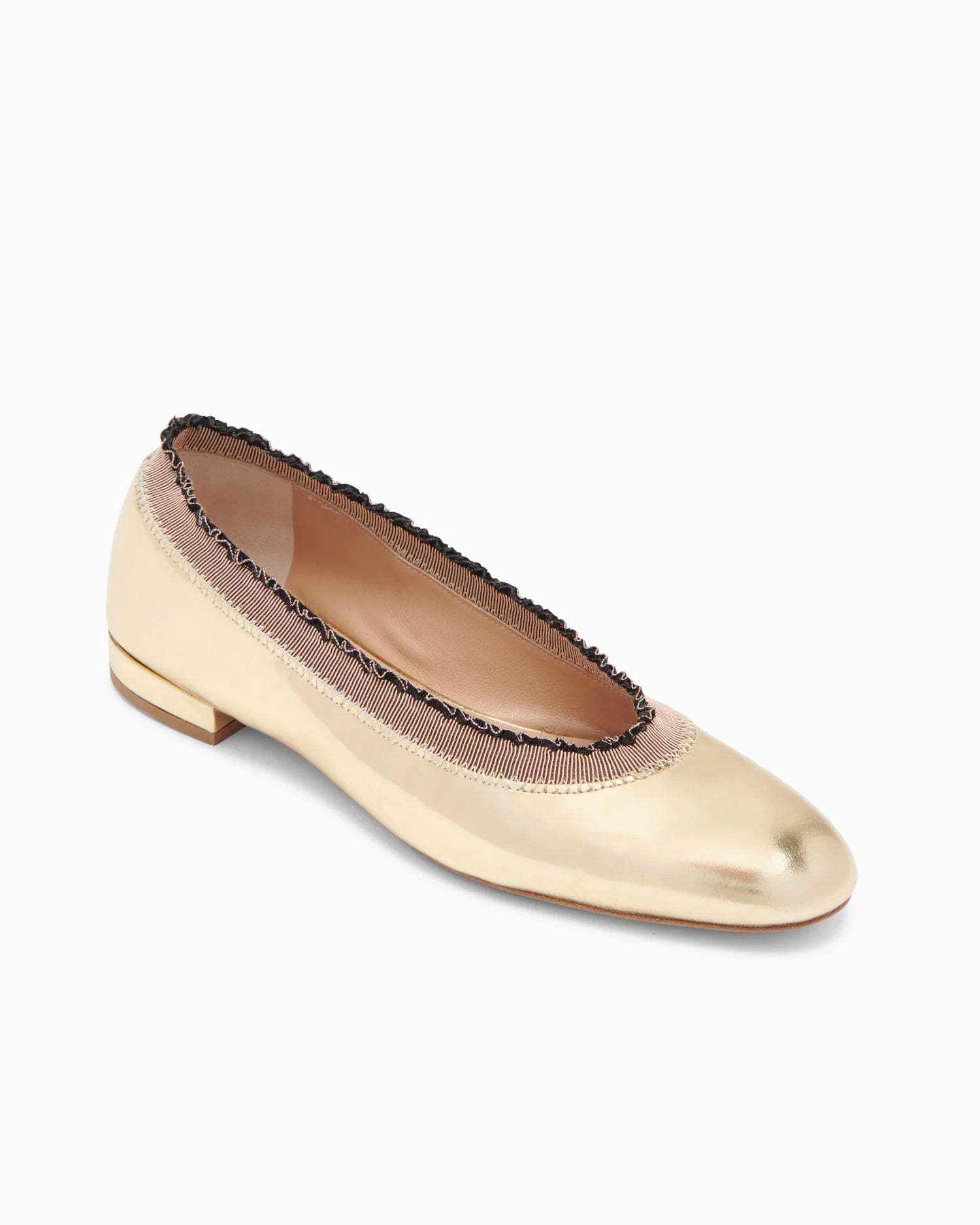 Elise Ruffle Flat