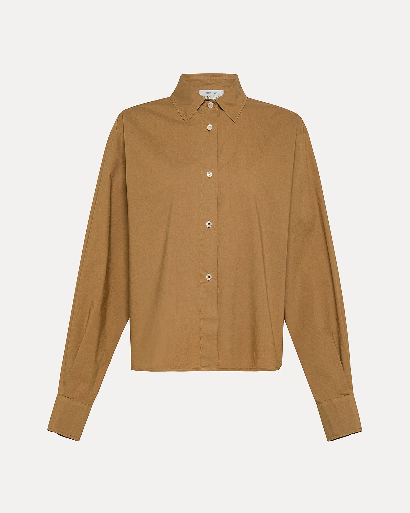 Essential Boxy shirt in BCI Cotton Poplin