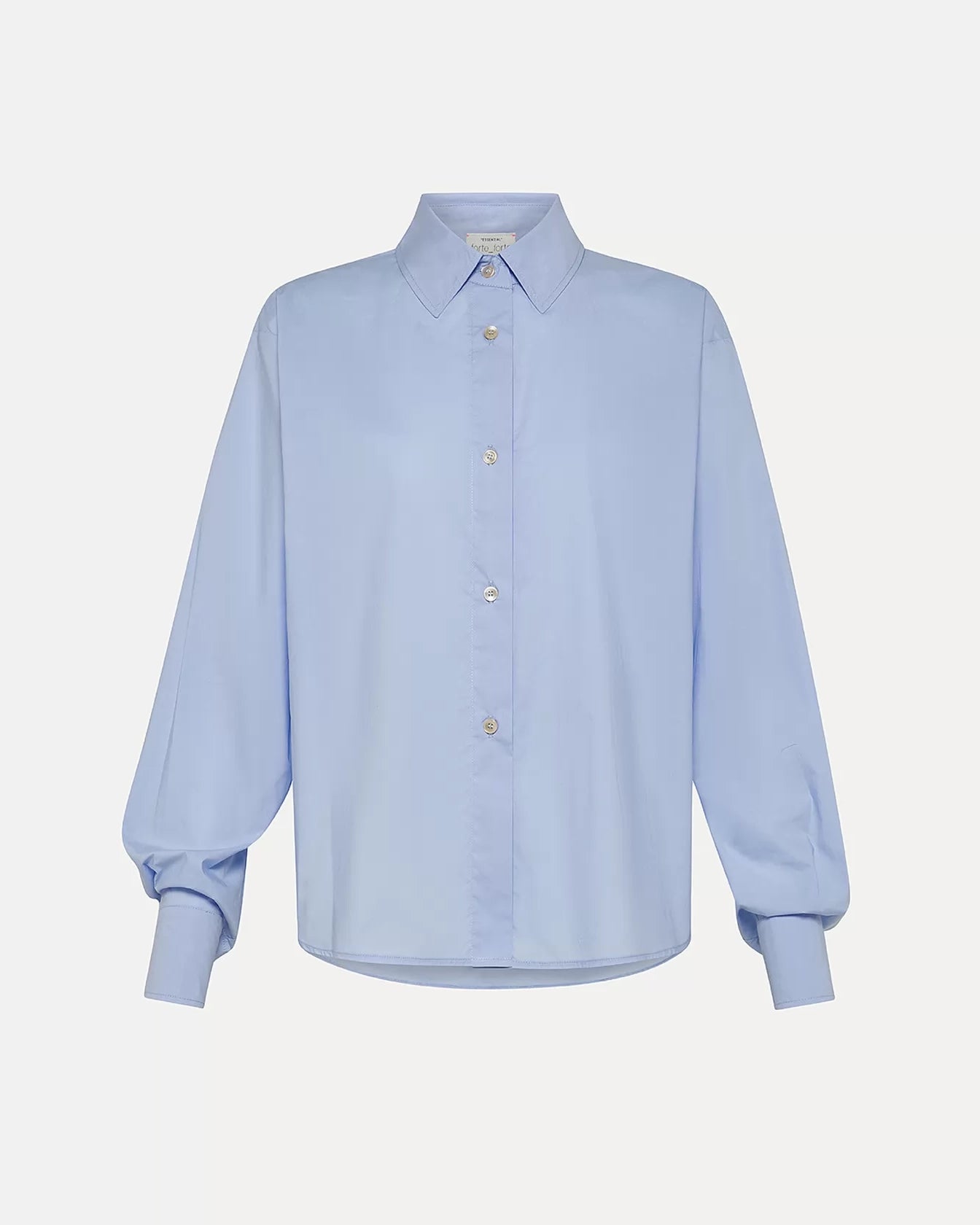 Essential Boxy shirt in BCI Cotton Poplin