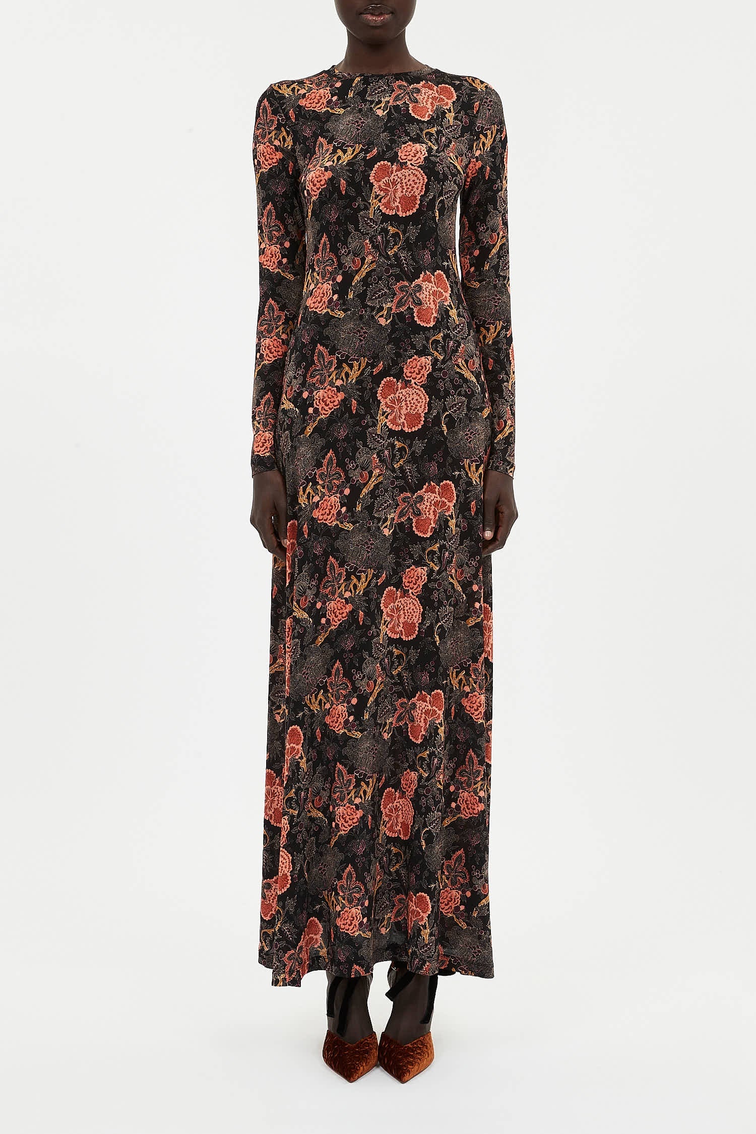 Amari Jersey Long Sleeve Dress