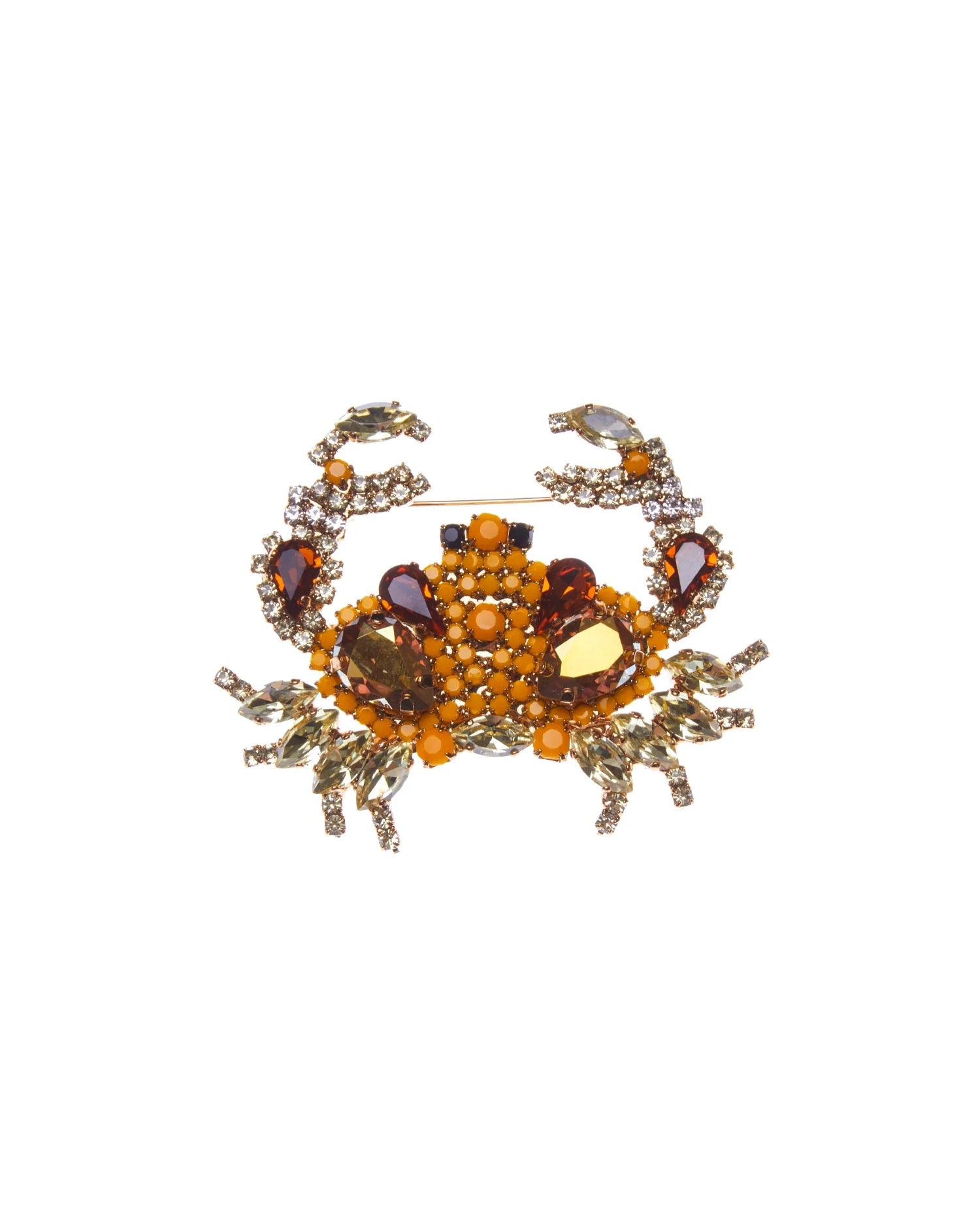 Mr Crab Brooch