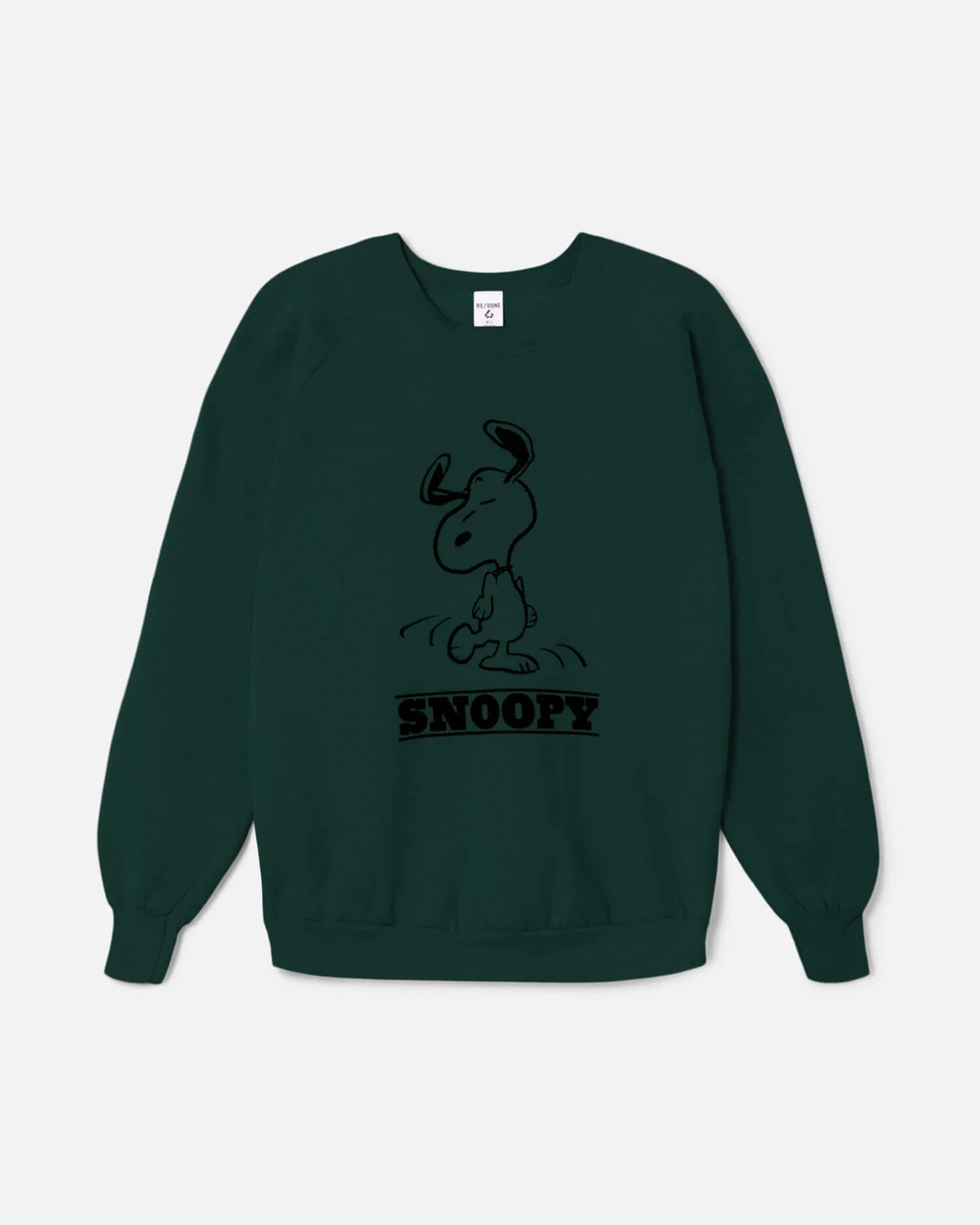 Oversized Crewneck Snoopy Dancing