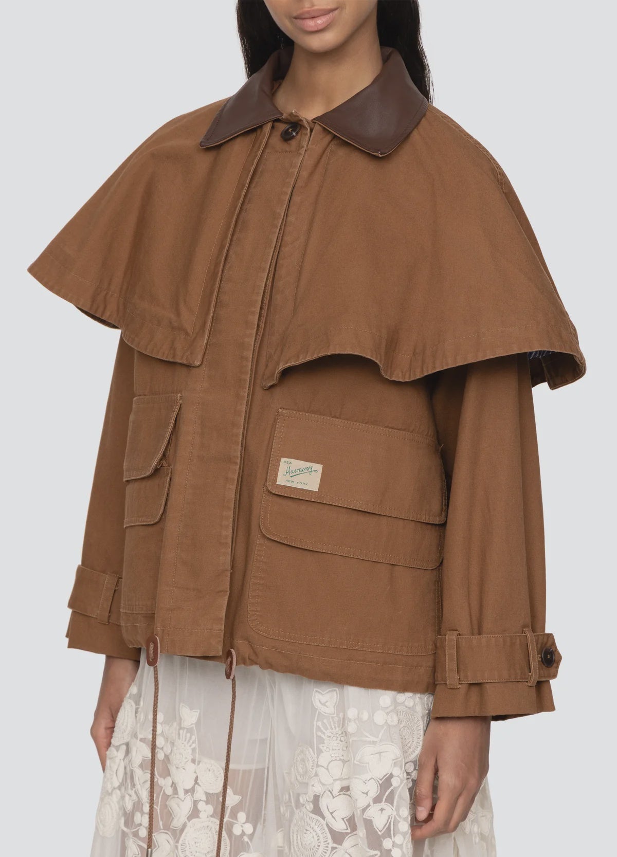 Carolyn Workwear Cape Jacket