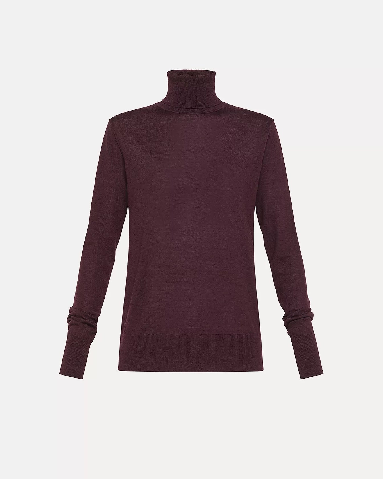 Rollneck Knit in Ultra–Fine Merino