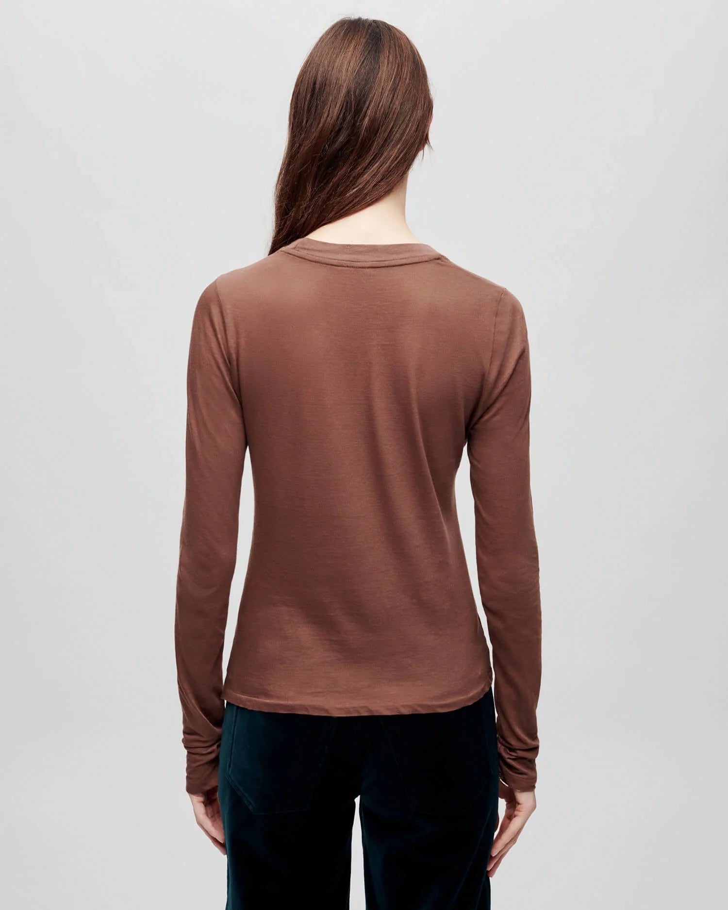 Sheer Long Sleeve T-Shirt