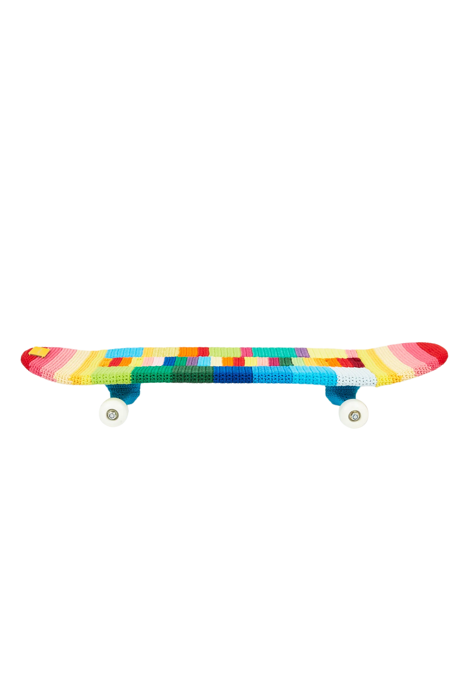 Striped Knitted Skateboard