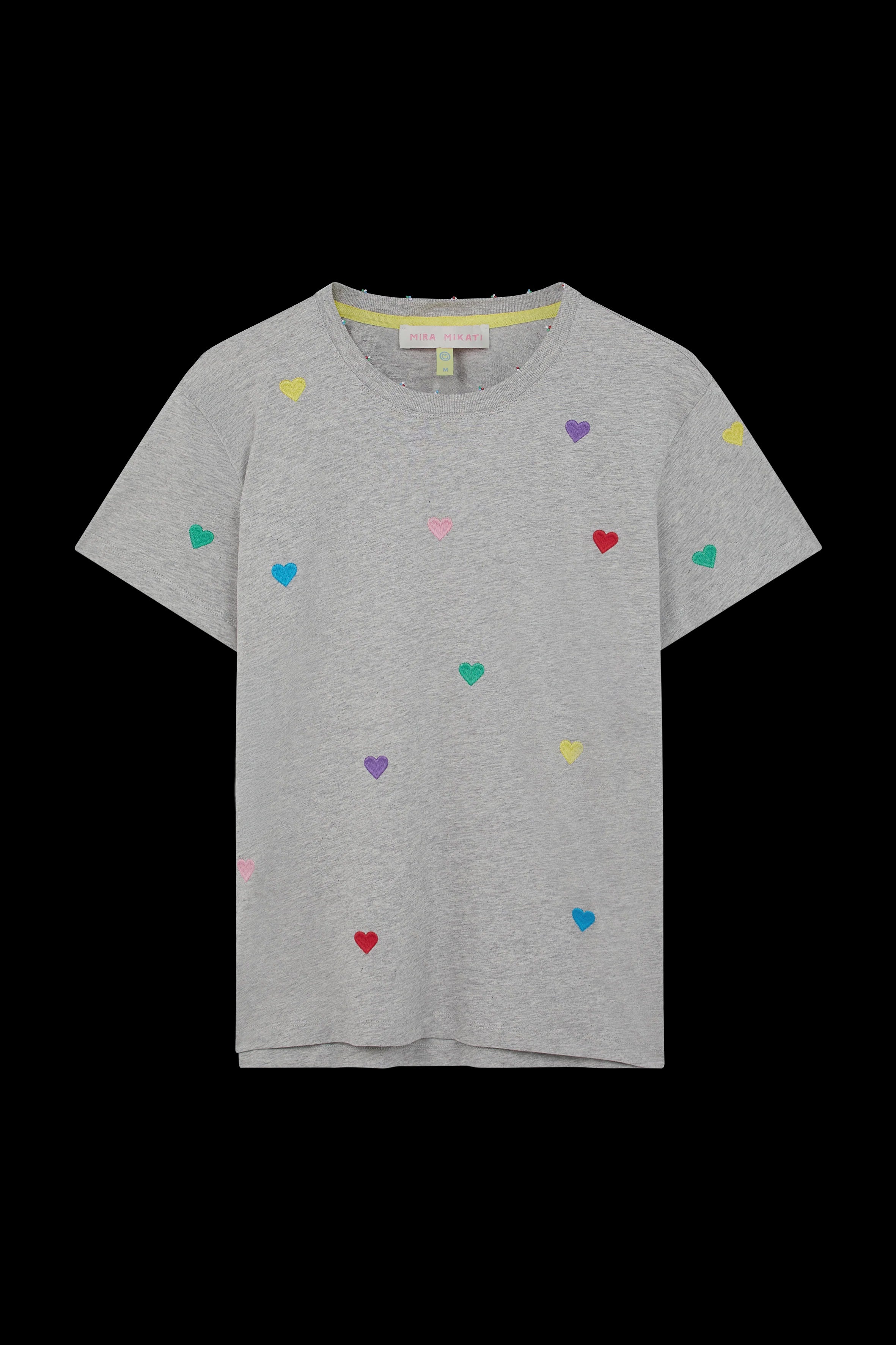 Embroidered Heart Tee