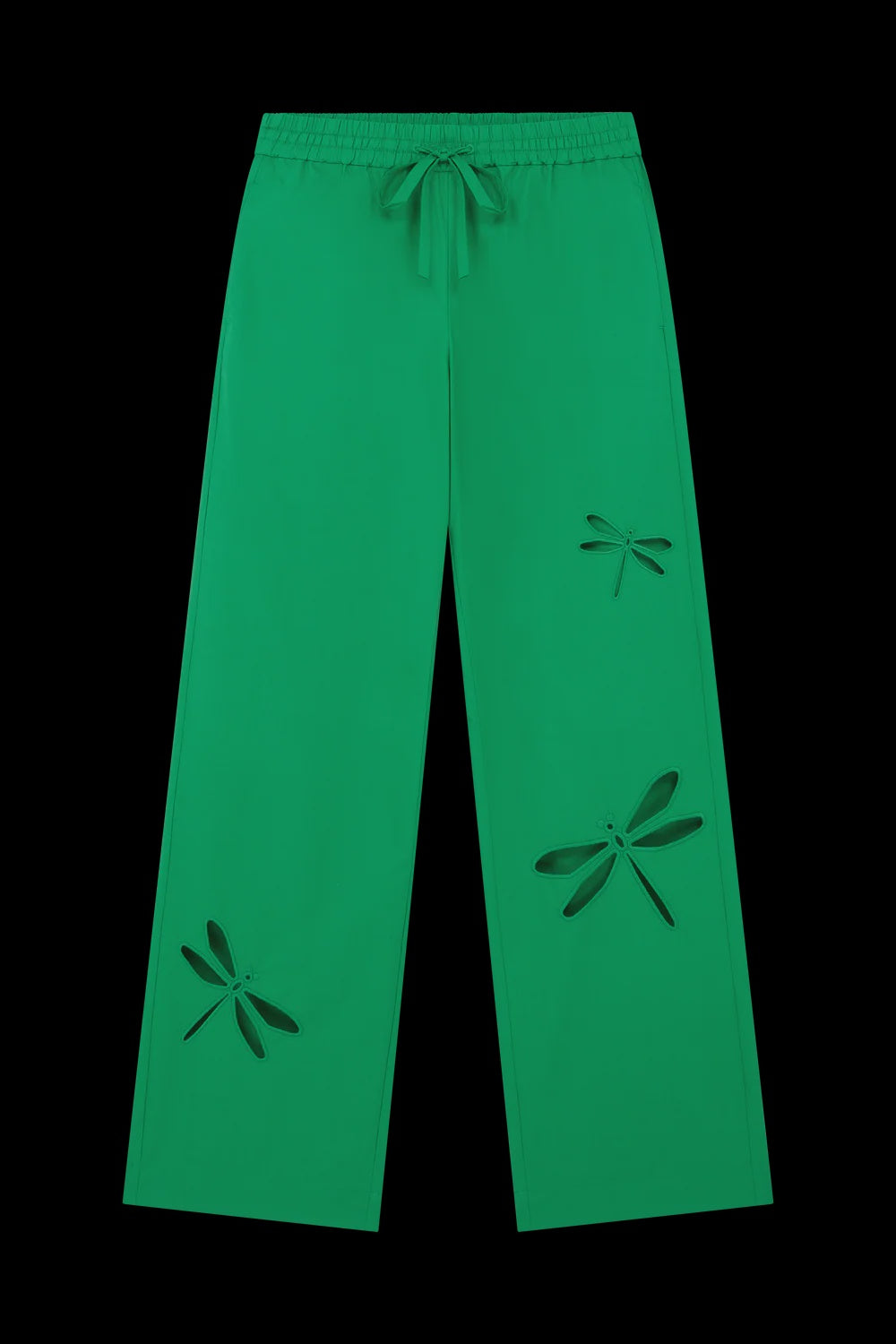 Embroidery Cut Out Dragonfly PJ Trouser