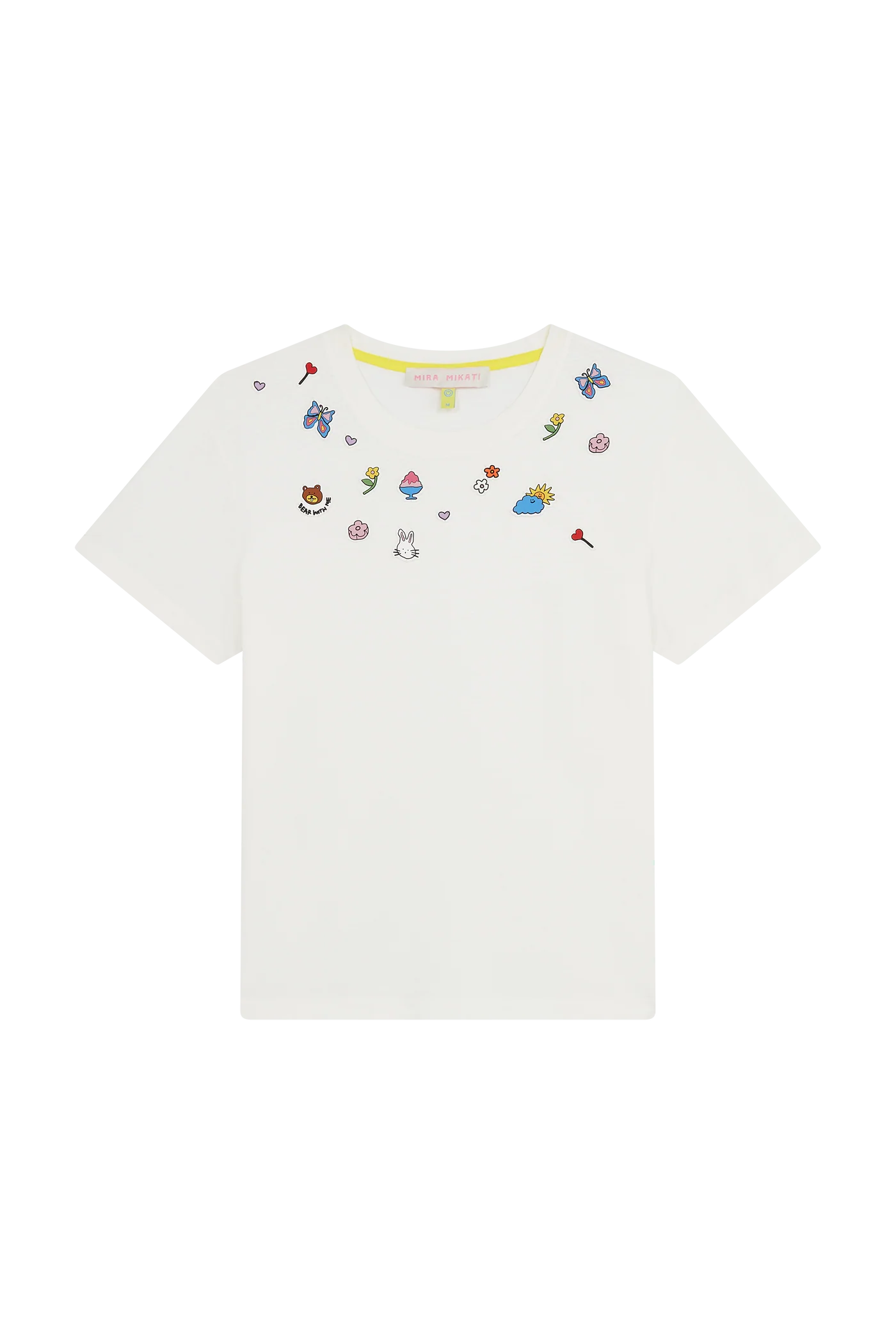 Tee With Sticker Patches