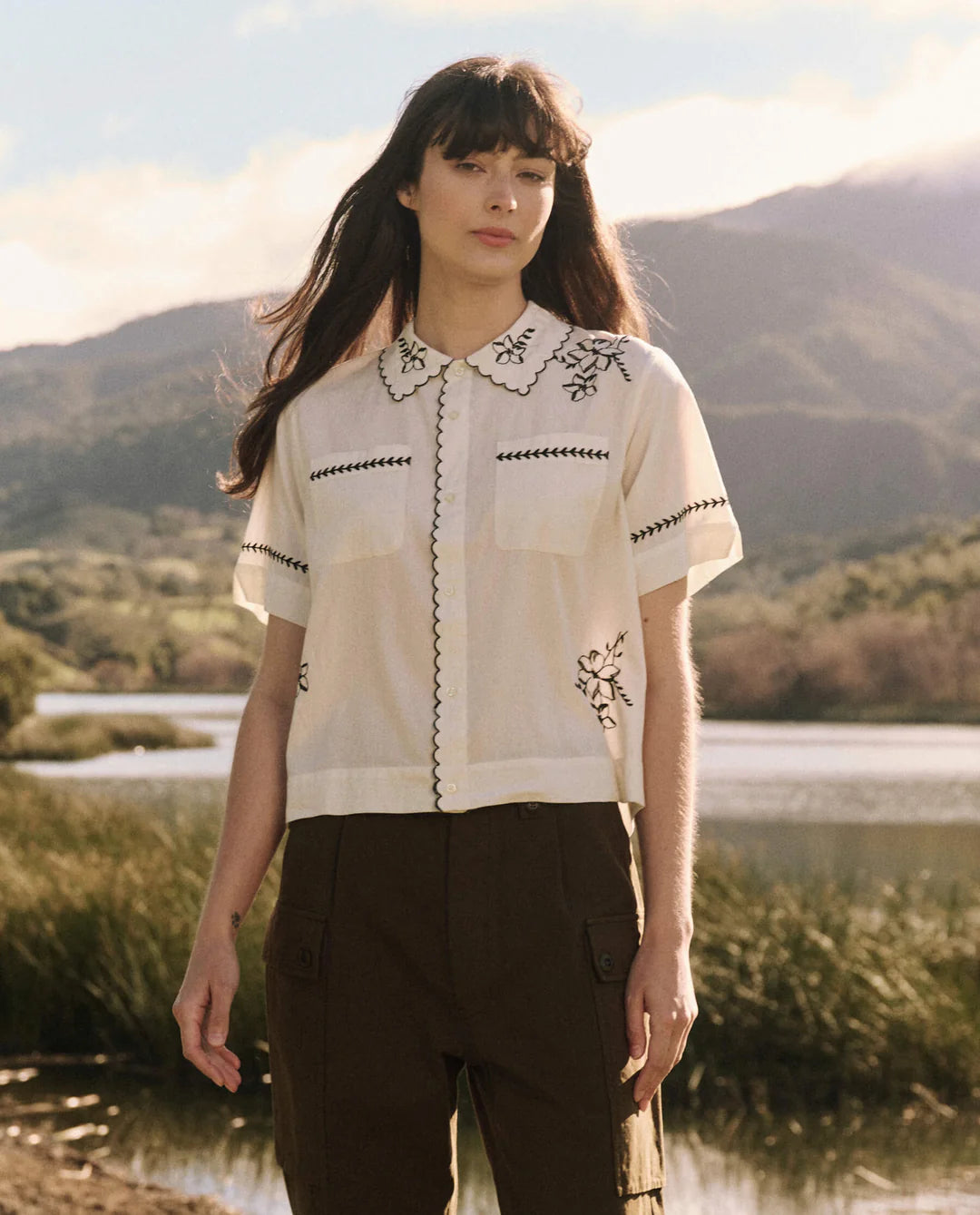 The Bowling Shirt With Hanky Embroidery