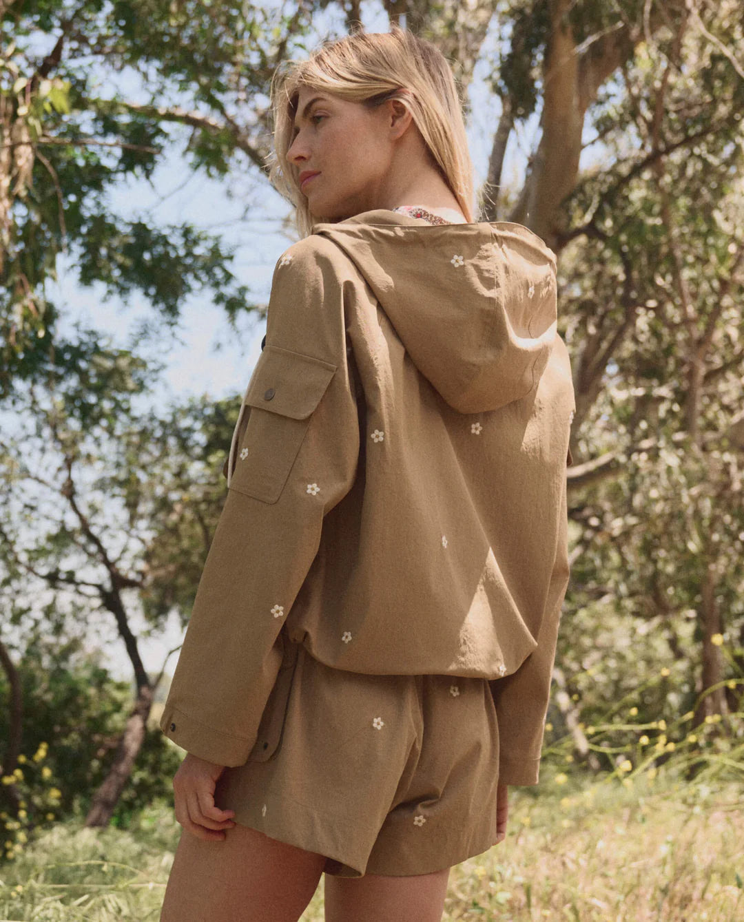 The Embroidered Cargo Short