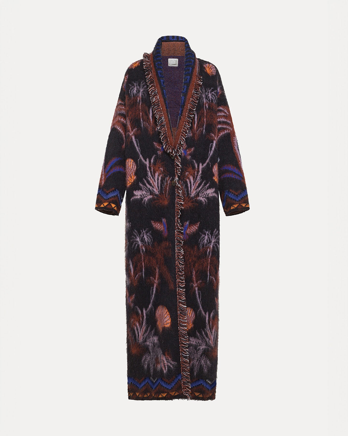 "The Sacred Forest" Jacquard Coat