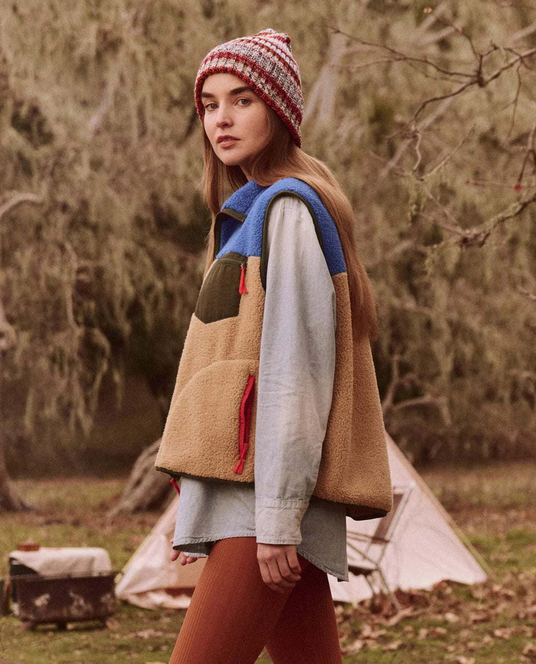 The Plus Colorblock Terrain Vest