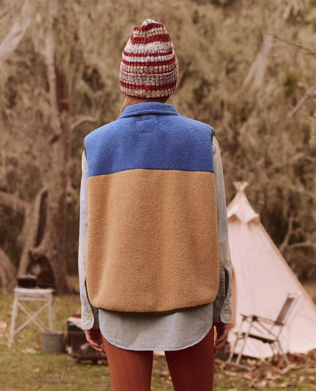 The Plus Colorblock Terrain Vest
