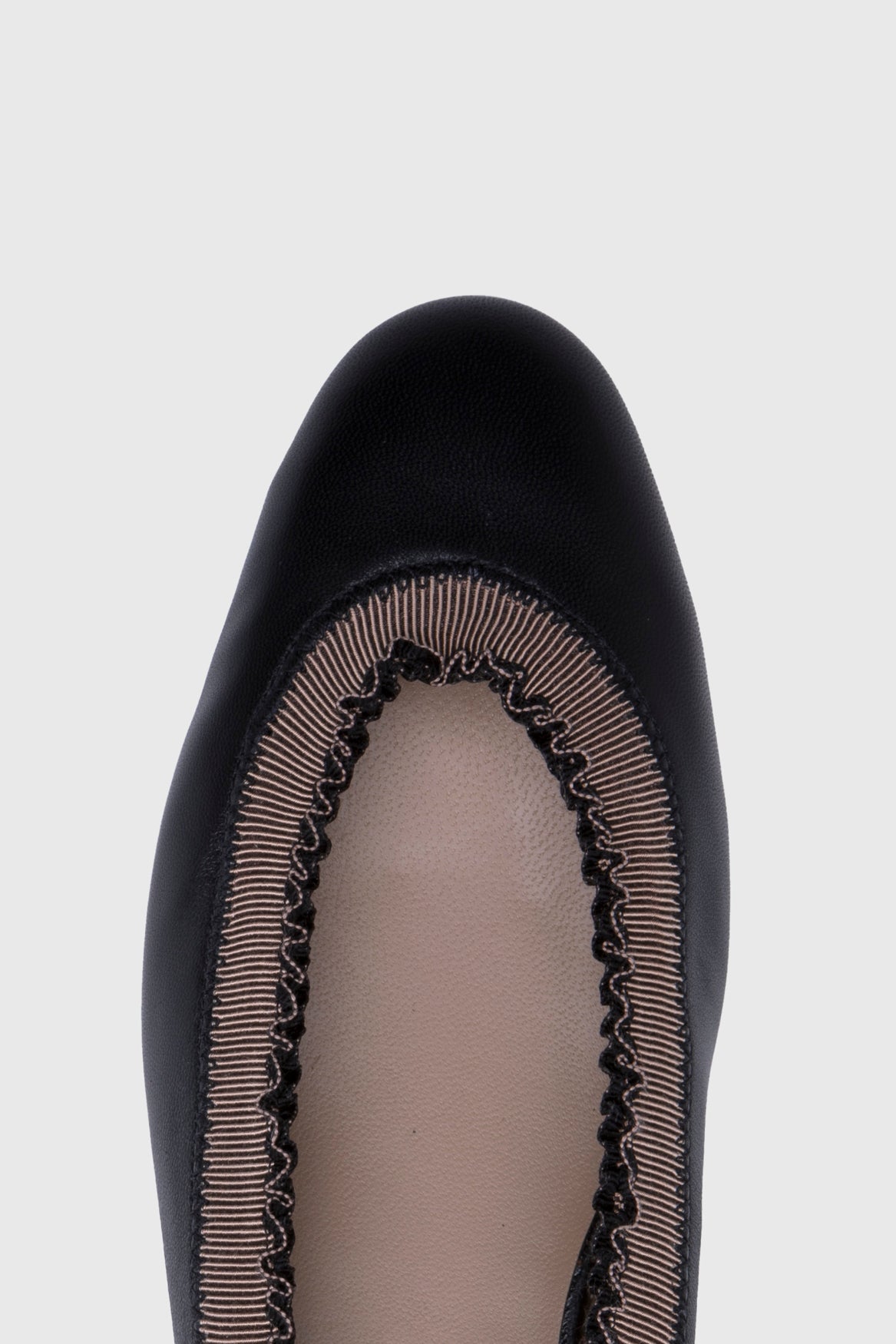 Elise Ruffle Flat