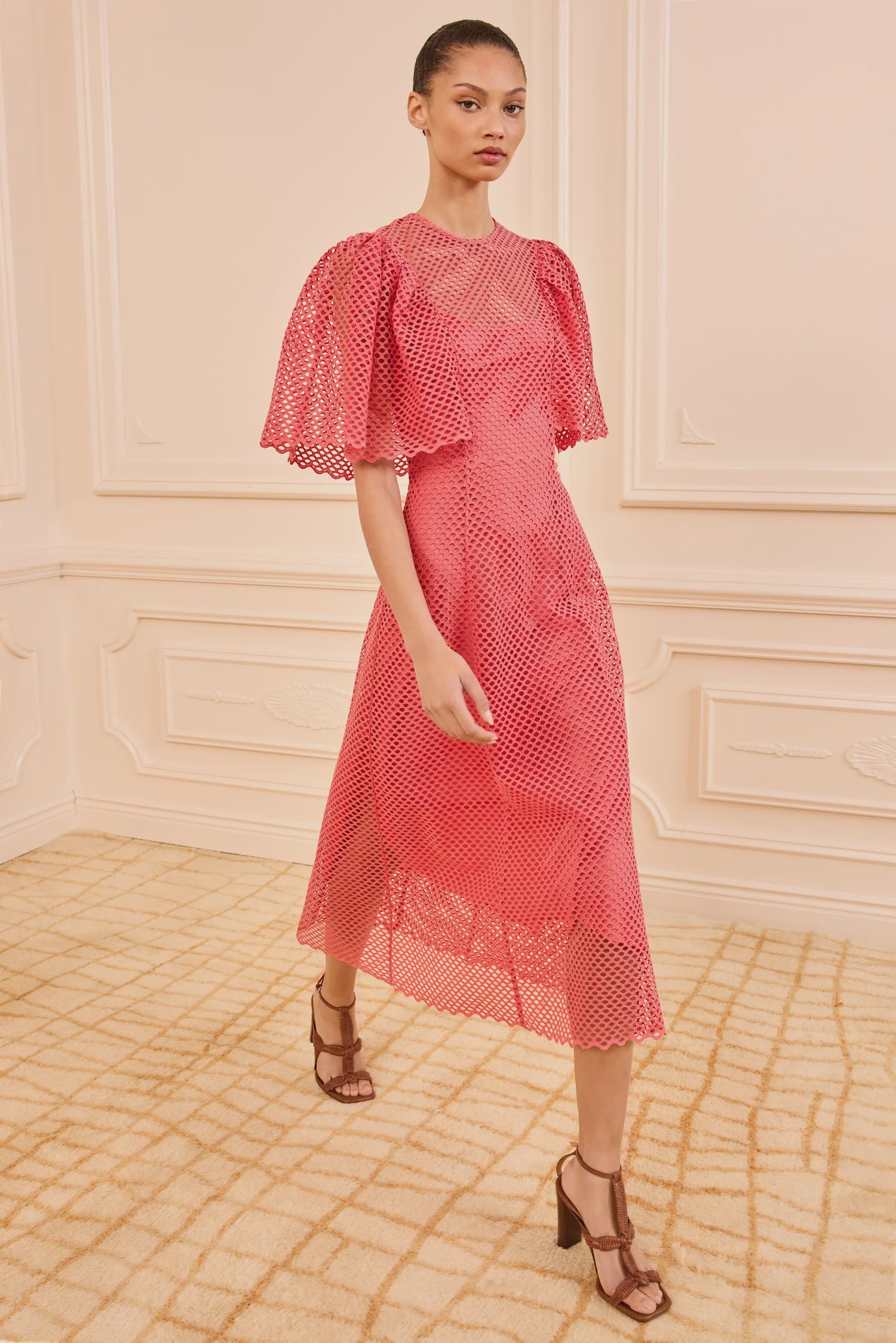 Gracelle Eyelet Cotton Dress