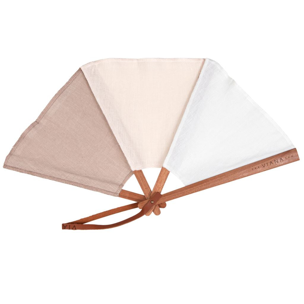 Capri Linen Fan