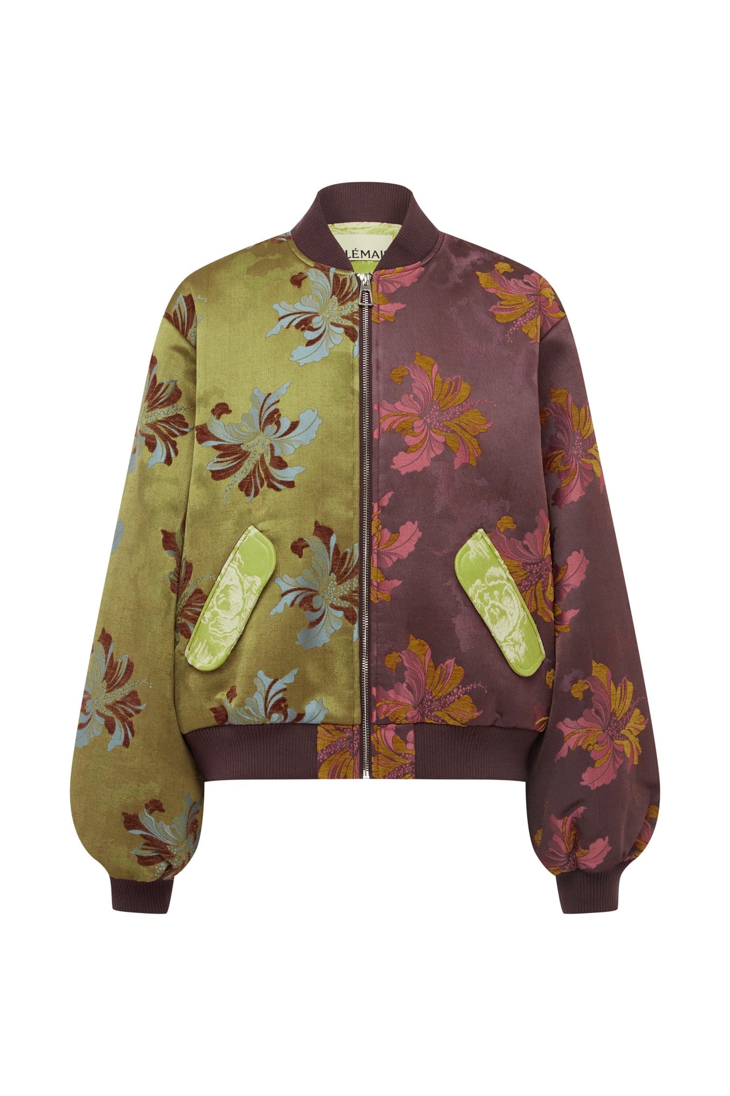 Adriana Jacquard Bomber Jacket