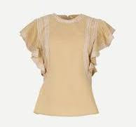 Anora Flutter Sleeve Top