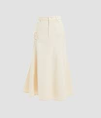 Fluted Midi Skirt