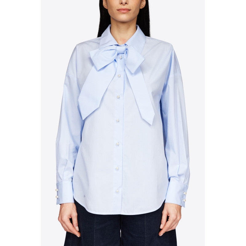 Shirt with Bow Tie