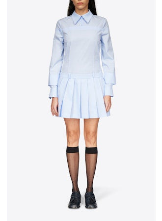 Trompe L'oeil Chemisier Dress