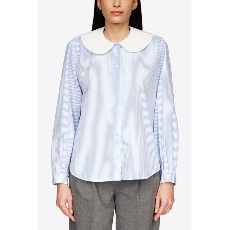Striped Over Boxy Shirt