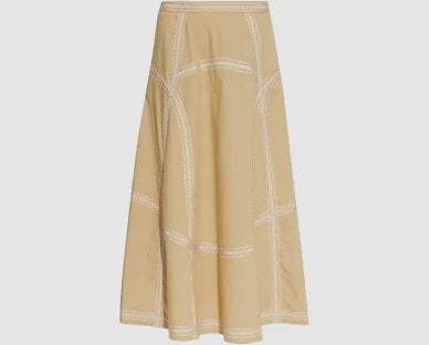 Norah A-Line Midi Skirt