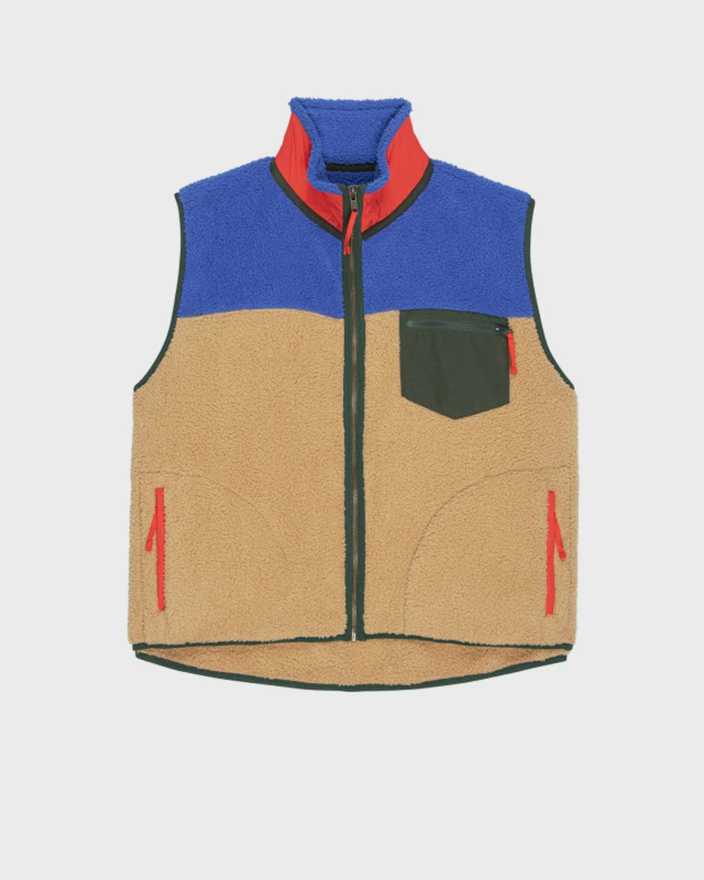 The Plus Colorblock Terrain Vest