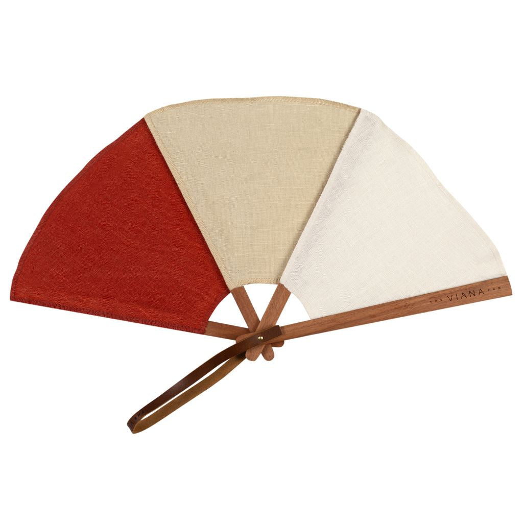 Havana Linen Fan