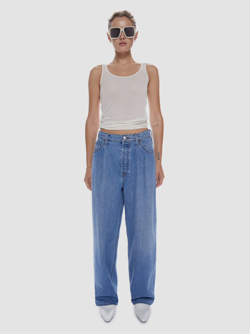 SNACKS! The Pleated Fun Dip Ankle Jeans